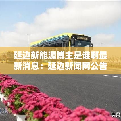 延边新能源博主是谁啊最新消息：延边新闻网公告公示 