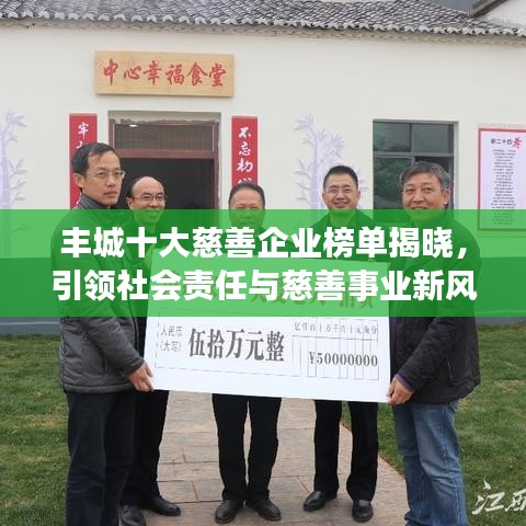 丰城十大慈善企业榜单揭晓，引领社会责任与慈善事业新风尚