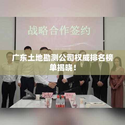 广东土地勘测公司权威排名榜单揭晓！