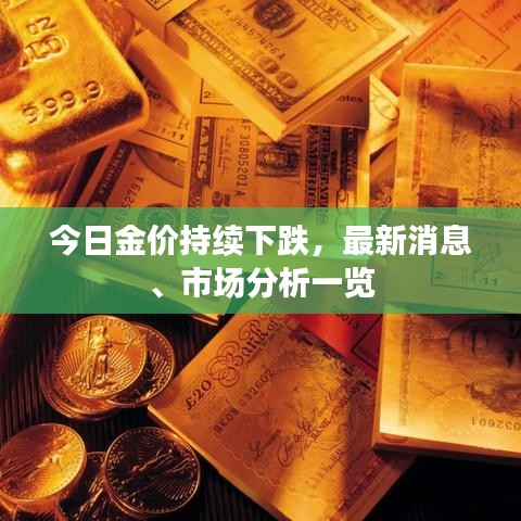 今日金价持续下跌，最新消息、市场分析一览