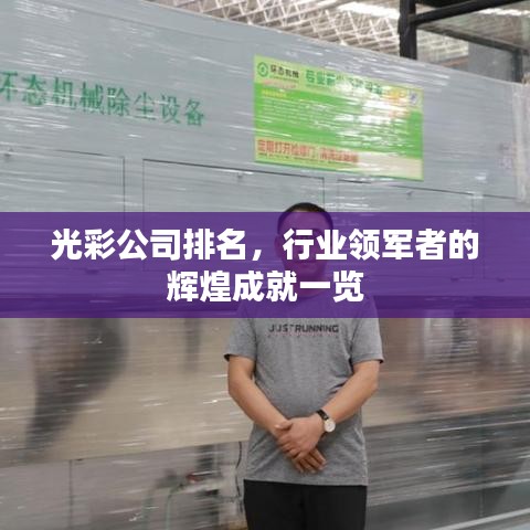 光彩公司排名，行业领军者的辉煌成就一览