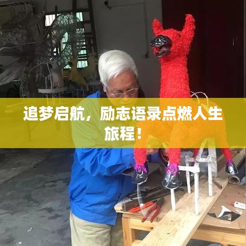 追梦启航，励志语录点燃人生旅程！