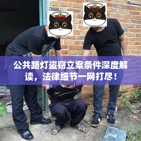公共路灯盗窃立案条件深度解读，法律细节一网打尽！